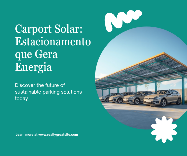Carport Solar: Estacionamento que Gera Energia em Curitiba